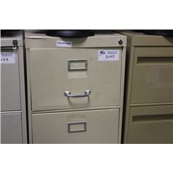 BEIGE 4 DRAWER VERTICAL FILE CABINET