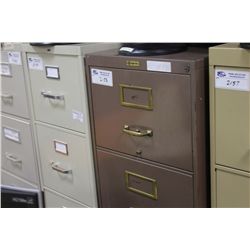 BEIGE 4 DRAWER VERTICAL FILE CABINET