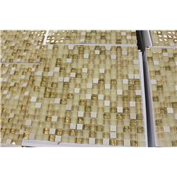 12 X 12 CRYSTAL MIX STONE MOSAIC WALL TILE