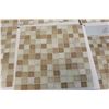 Image 1 : 12 X 12 CRYSTAL MIX MOSAIC STONE WALL TILE