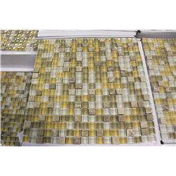12 X 12 CRYSTAL MIX MOSAIC STONE WALL TILE