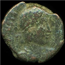 300AD Roman Bronze Coin Higher Grade (COI-9601)