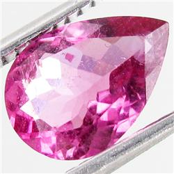 1.5ct Hot Pink Tourmaline Pear (GEM-38789)