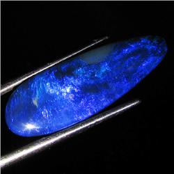 6.11ct Australian Black Opal Doublet Full Fire (GEM-36153)