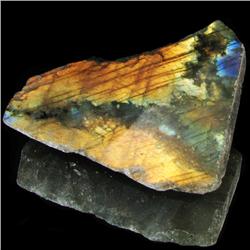 156.25ct Flashy Peacock Color Labradorite Slab (GEM-33652)