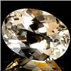 18.3ct Natural Hot Imperial Topaz Oval  (GEM-19647)