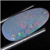 1.93ct Australian Black Opal Doublet Full Fire (GEM-35804)