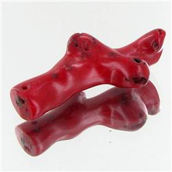 48ct Red Coral Freeform (MIN-000619)