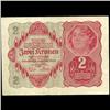 1922 Austria 2 Kronen Hi Grade (CUR-06309)