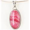 70twc Rhodocrosite Sterling Pendant (JEW-3368)
