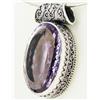 200twc Purple Pink Amethyst Sterling Pendant (JEW-3341)