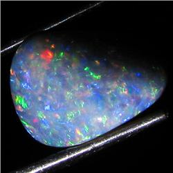 4.15ct Australian Black Opal Doublet Full Fire (GEM-36239)