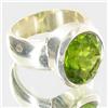 Image 2 : 72.89twc Peridot Sterling Ring (JEW-2826)