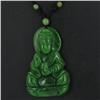 111ct Canada Jade Kwan Yin Pendant (JEW-3147)