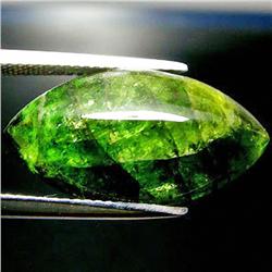 14.46ct Marquise Cabochon Green Tourmaline (GEM-35299)