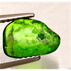 .8ct Charming Fancy Green Chrome Diopside Briolette (GMR-0312)