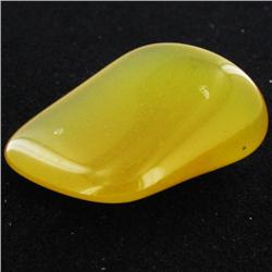 19.55ct Yellow Opal Freeform Cabochon (GEM-34304)