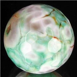 27.5ct Spearmint Fire Agate Sphere Pendant (GEM-35643)