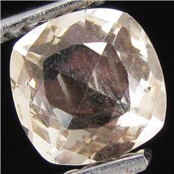 0.95ct Clear Champagne Oregon Sunstone Cushion (GEM-31070)