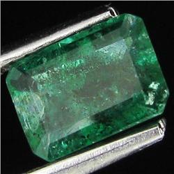 .93ct Octagon Emerald Deep Green Colombia (GEM-13560)