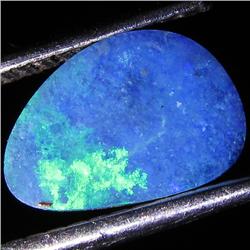 0.8ct Black Australian Opal Doublet  (GEM-28624G)