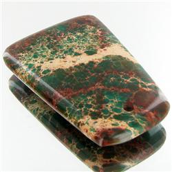 89.4ct Dyed Jasper Cabochon (GEM-37473)