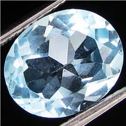 3.63ct Blue Topaz Oval (GEM-38971)