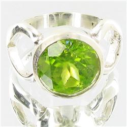 46.28twc Peridot Sterling Ring (JEW-2823)