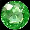 2Mm Vvs Round Cut Top Aaa Green Garnet Tanzania (GMR-0290)