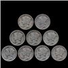 1928 Mercury Dimes Hi Grade Lot of 9 (COI-8476)