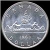 Image 2 : 1963 Canada $1 MS63 (COI-8297)
