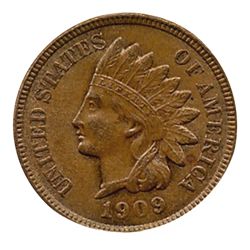 1909 Indian Cent Uncirculated MS64+ RB (COI-7525)