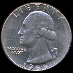 1966P GW 25c MS67+ Great Toning (COI-8696)