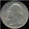 Image 1 : 1981D Washington 25c Quarter Coin Graded GEM (COI-6892)