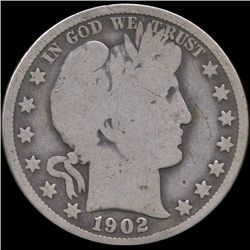 1902 Barber 50c Better Circulated (COI-8776)