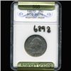 Image 3 : 1987D Washington 25c Quarter Coin Graded GEM (COI-6898)