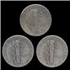 Image 2 : 1928P/D/S Mercury Dimes Hi Grade Set of 3 (COI-8473)