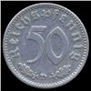 Image 2 : 1941D Nazi Germany 50pfg XF Scarce (COI-8119)