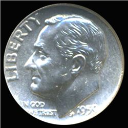 1959 Roosevelt Silver Dime Graded GEM Full Bands (COI-6245)