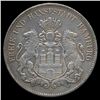 Image 1 : 1903 Germany Hamburg 5 Mark Unc Details (COI-8520)