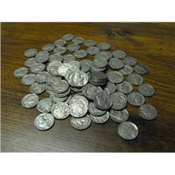 Lot Of 100 Buffalo Nickels- No Date