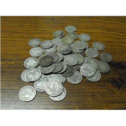 Lot oF 100 Barber Dimes