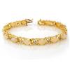 Image 1 : Genuine 7.05 ctw Opal & Diamond Bracelet Yellow Gold