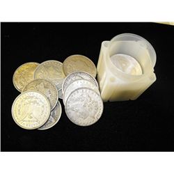 Lot of (20) Morgan Silver Dollars - xf plus