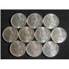 Image 1 : Lot of (10) UNC Morgan Silver Dollars