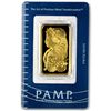 1 oz. Pamp Suisse Gold Ingot 999.9 Pure