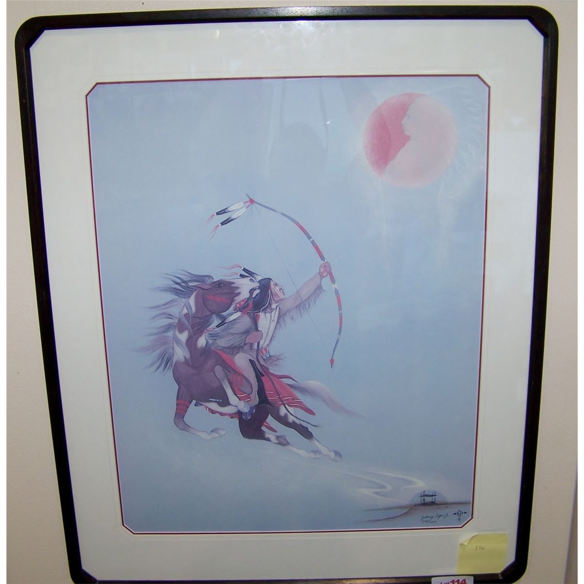 "Indian Firing Arrow" by Johnny Tiger Jr.