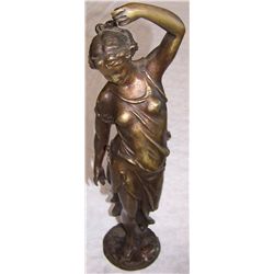Cast Victorian Style Statue.
