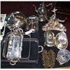 Image 1 : Table Lot of Silver Plate Items.