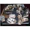 Image 2 : Table Lot of Silver Plate Items.